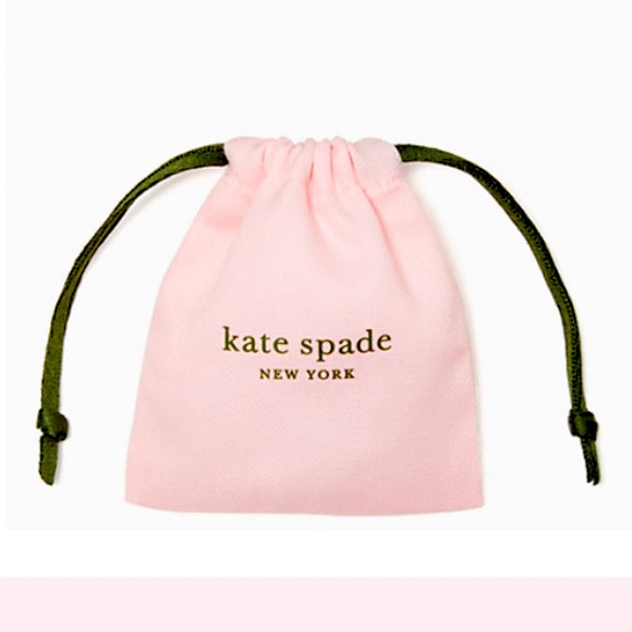 NWT Kate Spade Ready Set Bow Pave mini pendant Rose gold necklace. - Picture 8 of 9